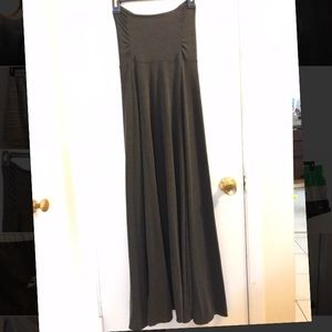 Athleta maxi skirt convertible tube dress